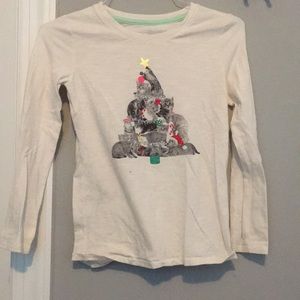 Kitty Christmas Tee